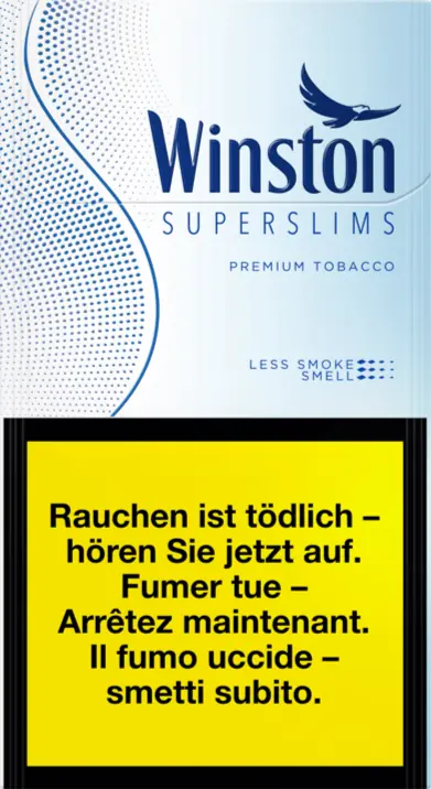 Winston Superslims Blue Box 1