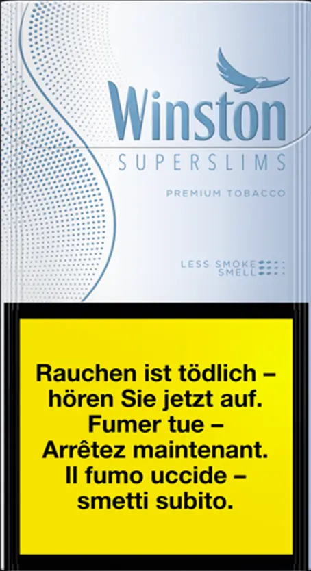 Winston Superslims Silver Box 1