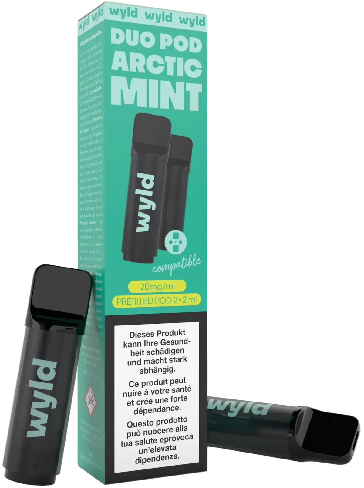 Wyld Arctic Mint 2Pods 2Ml 1