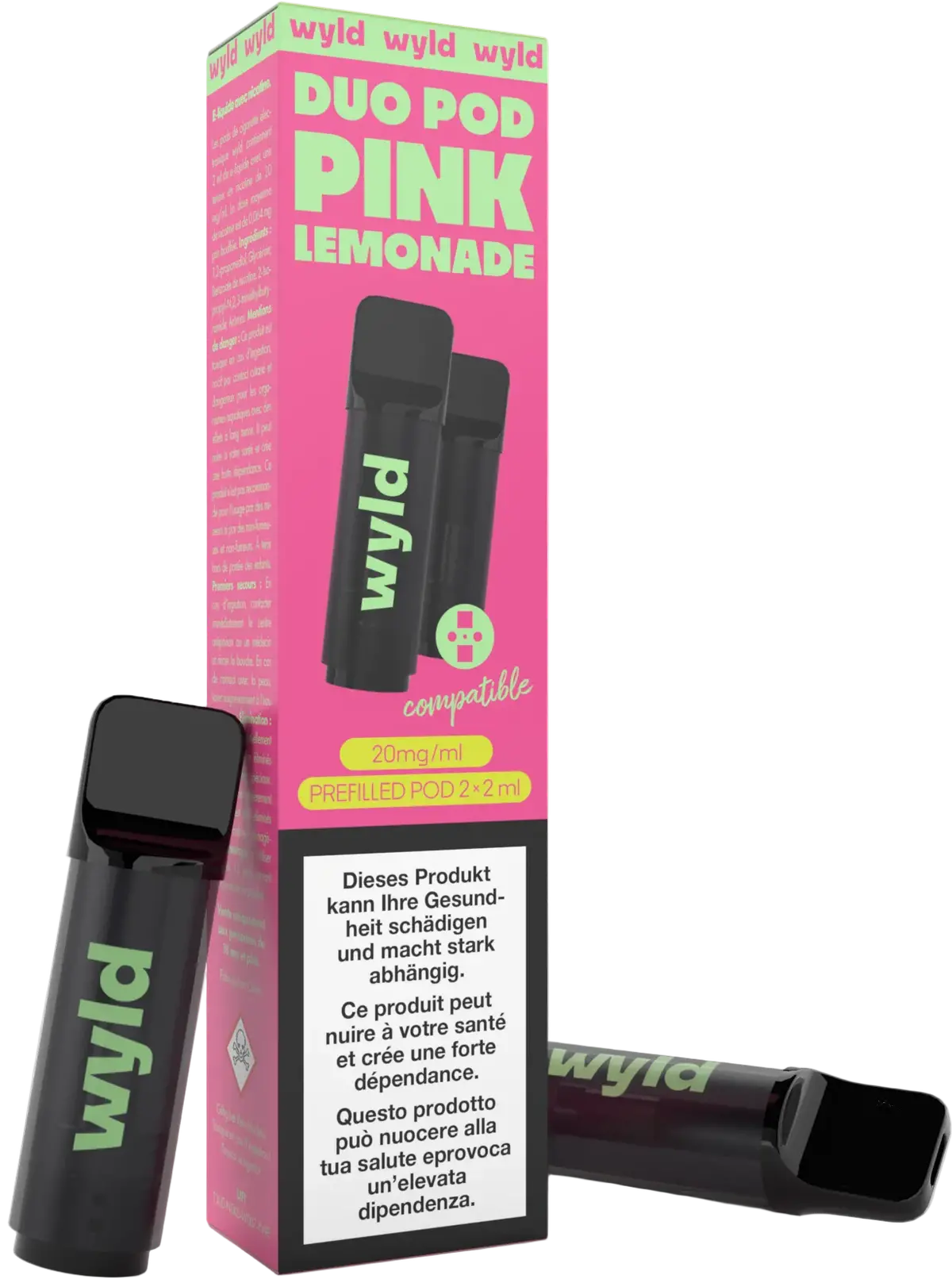 Wyld Pink Lemonade 2Pods 2Ml 1