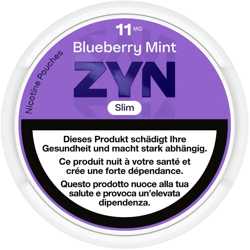 Zyn Blueberry Mint Slim 11Mg 1