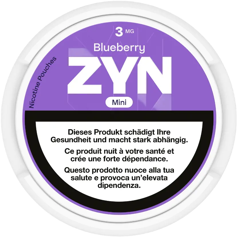 Zyn Blueberry Mini 3Mg 1