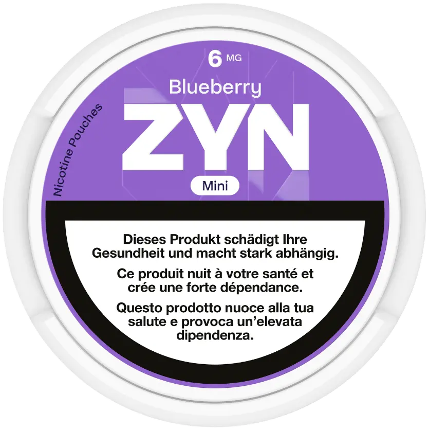 Zyn Blueberry Mini 6Mg 1