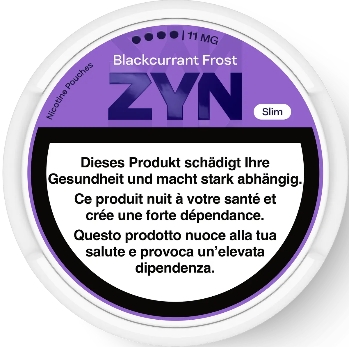 Zyn Icy Blackcurrant X-Strong 1