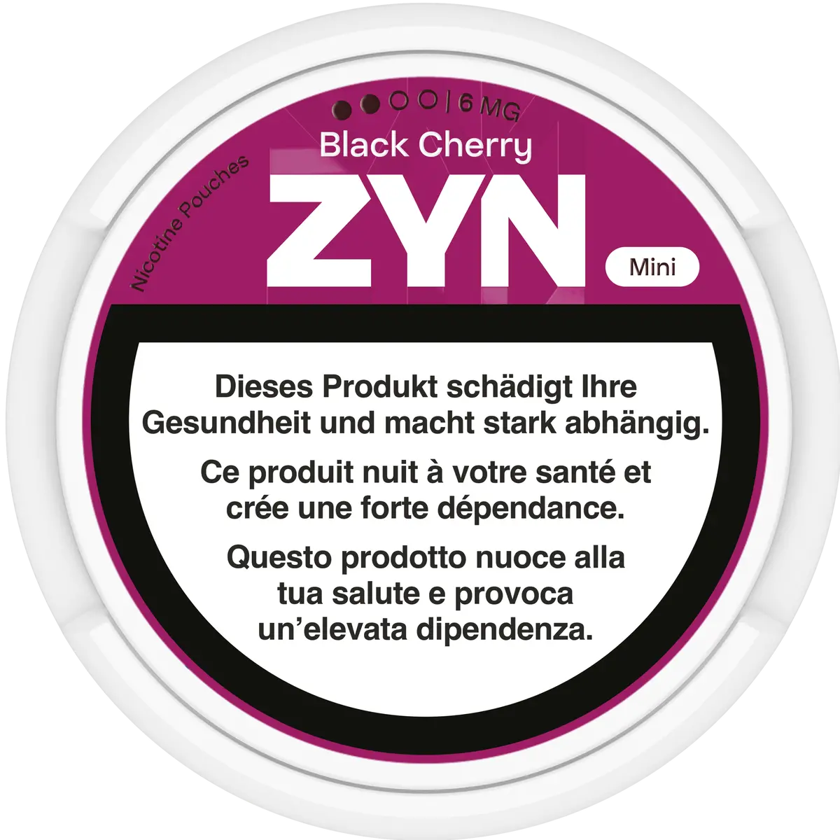 Zyn Mini Black Cherry 6Mg 1