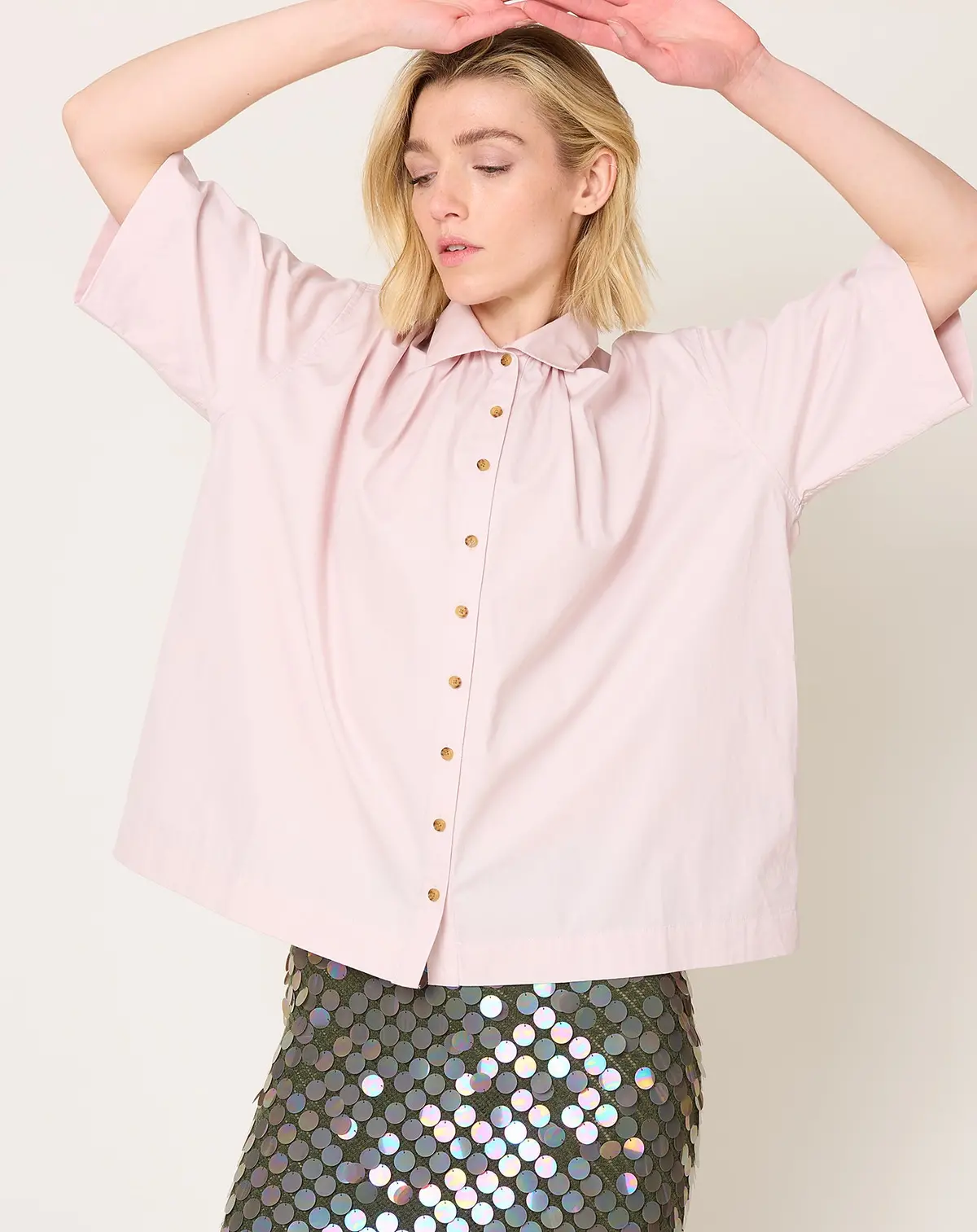 Tulip Blouse In Thistle 1