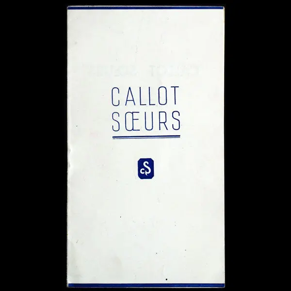 Callot Soeurs, Programme De Défilé, Collection Automne-Hiver 1951 1