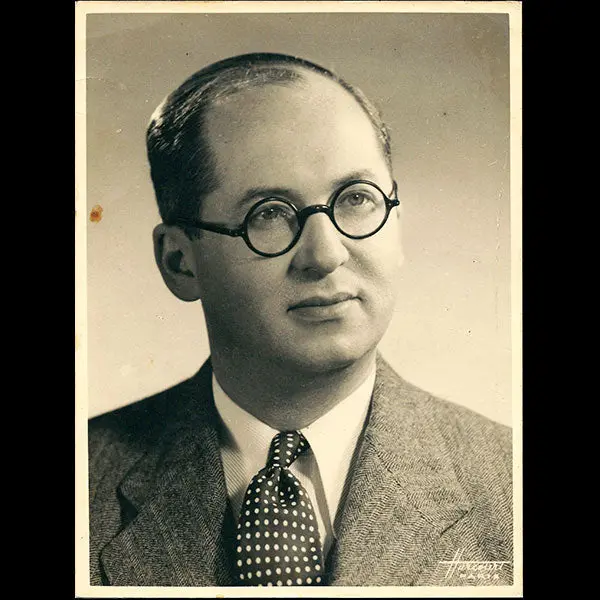 Heim - Portrait De Jacques Heim Par Le Studio Harcourt (Circa 1940) 1