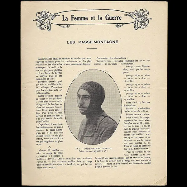 La Femme Et La Guerre, Comment Travailler Pour Nos Soldats (1914-1918) 2