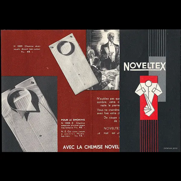 Tenue De Soirée, Catalogue Du Chemisier Noveltex, Par Sepo (Circa 1930) 2