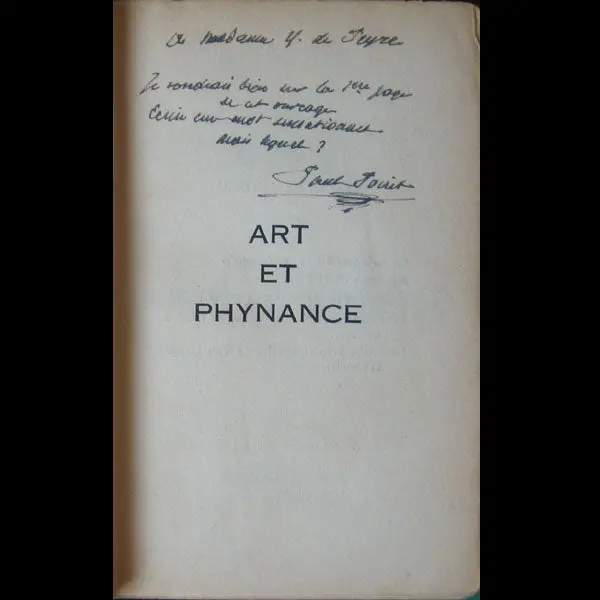Poiret - Art Et Phynance, Mémoires De Paul Poiret, Avec Envoi (1934) 2