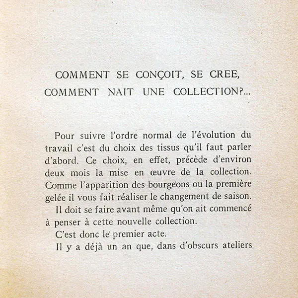 Je Suis Couturier, Propos De Christian Dior (1951) 2