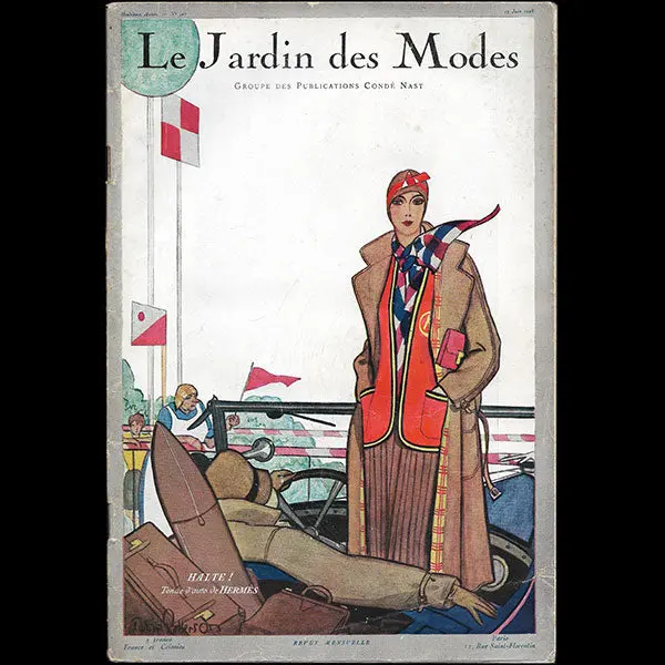 Le Jardin Des Modes, N°107, 15 Juin 1928, Couverture De Robert Patterson 1