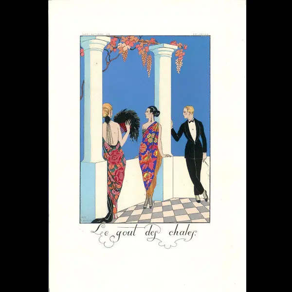 Falbalas Et Fanfreluches, 1923 : Le Goût Des Châles Par George Barbier 1
