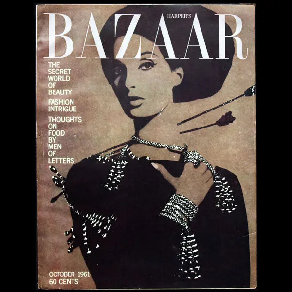Harper's Bazaar (1961, Octobre), Couverture De Hiro 1