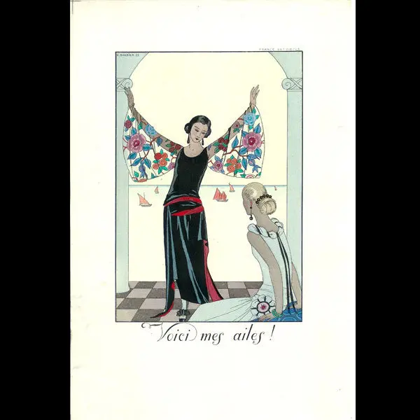Falbalas Et Fanfreluches, 1923 : Voici Mes Ailes Par George Barbier 1