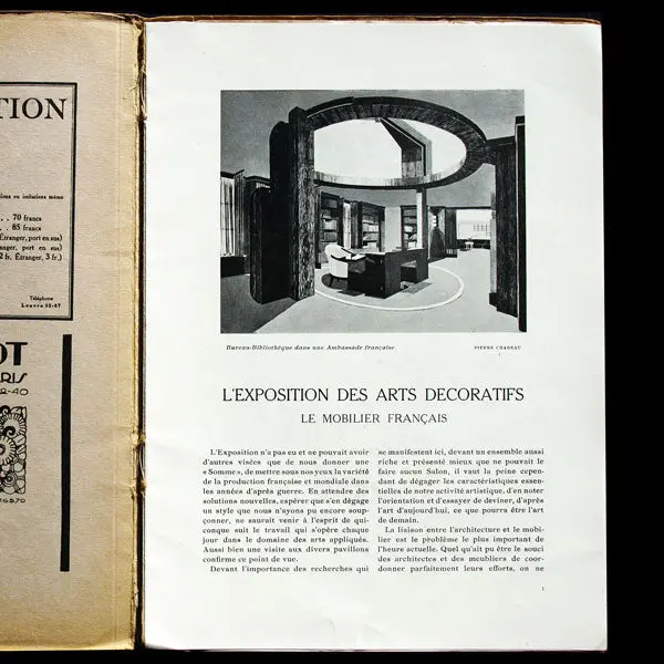 Art Et Décoration, L'exposition Des Arts Décoratifs : Le Mobilier, Section Française (Juillet 1925) 2