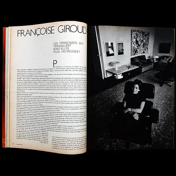 Vogue France (Juin-Juillet 1969), Couverture De Jean-Loup Sieff 2