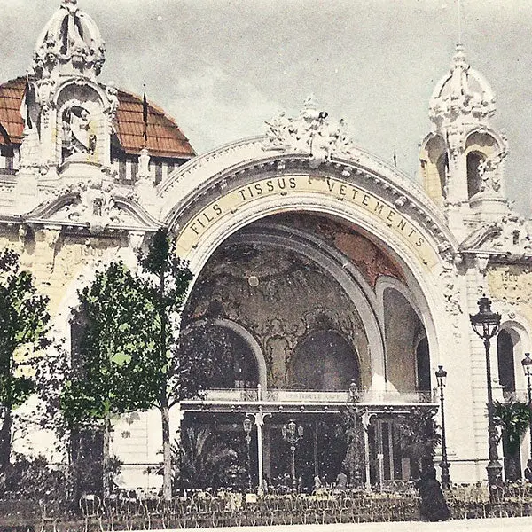 Exposition Universelle De Paris - Palais Des Fils, Tissus, Vêtements (1900) 2
