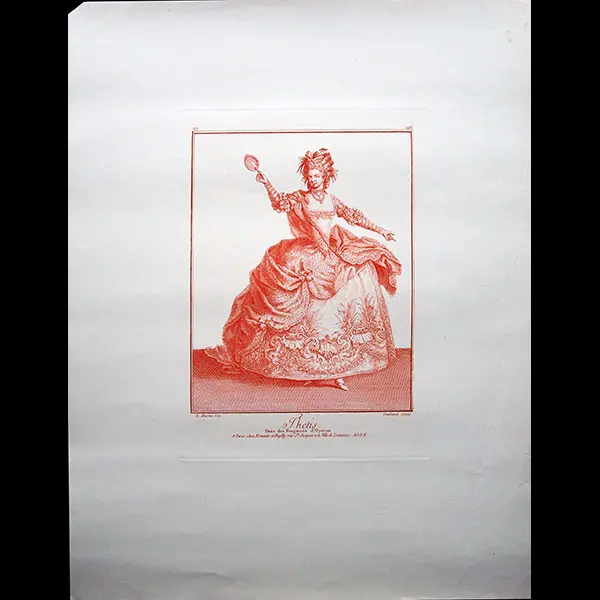 Gallerie Des Modes Et Costumes Français, Gravure N° Aa 146, Thetis (1779), Copie Postérieure Du Xxème Siècle 1