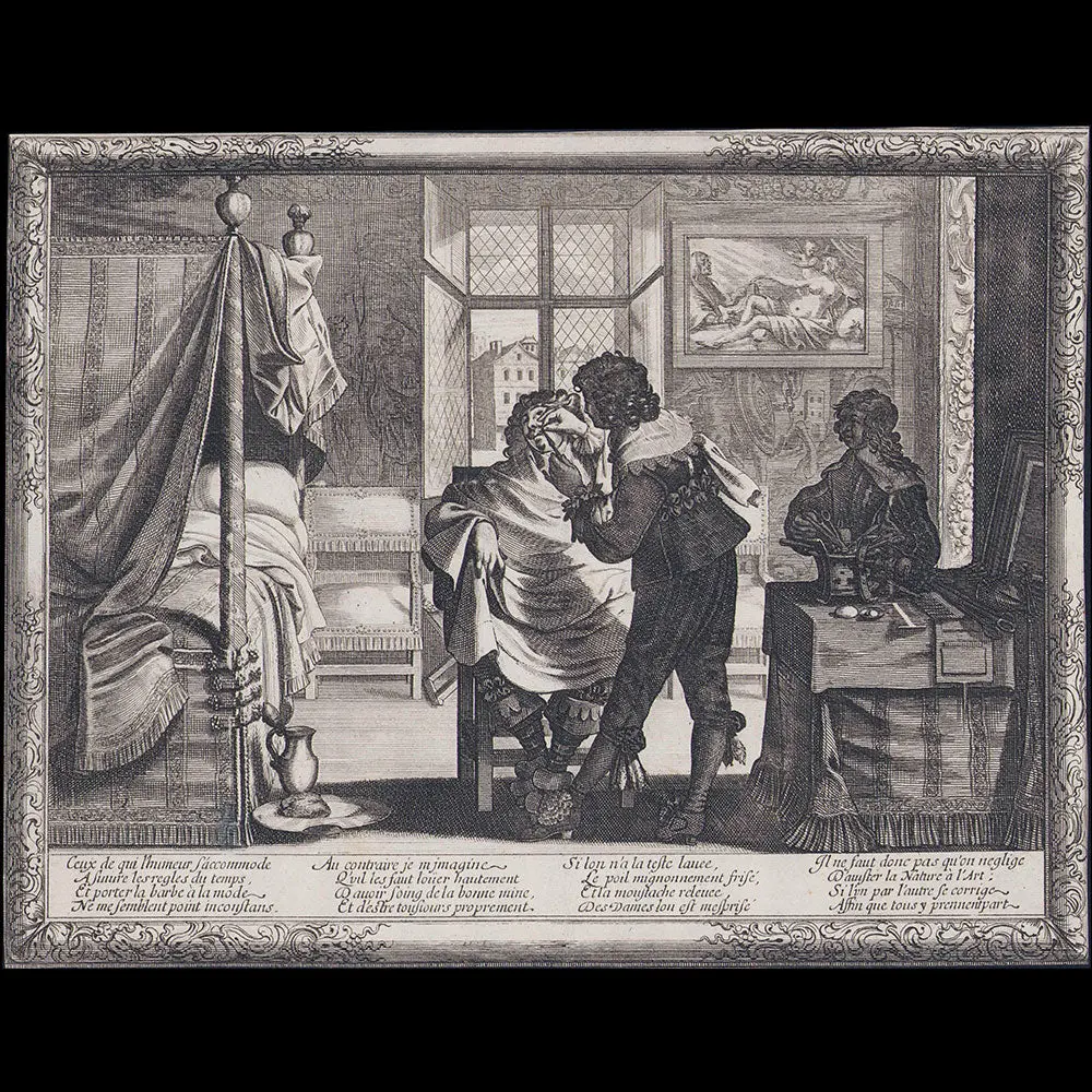 Abraham Bosse - Le Barbier (Circa 1632-1633) 1