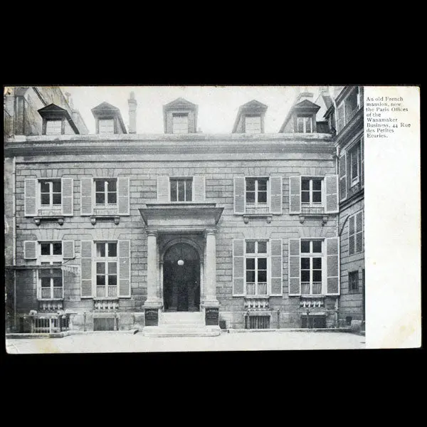 Wanamaker, Bureaux Parisiens Du Grand Magasin Américain (Circa 1910) 1