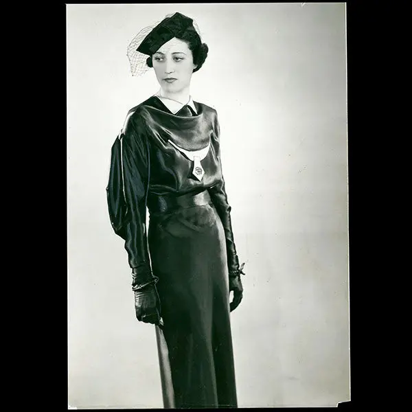 Jean Patou - Robe D'après-Midi, Tirage D'époque De Luigi Diaz (1935) 1