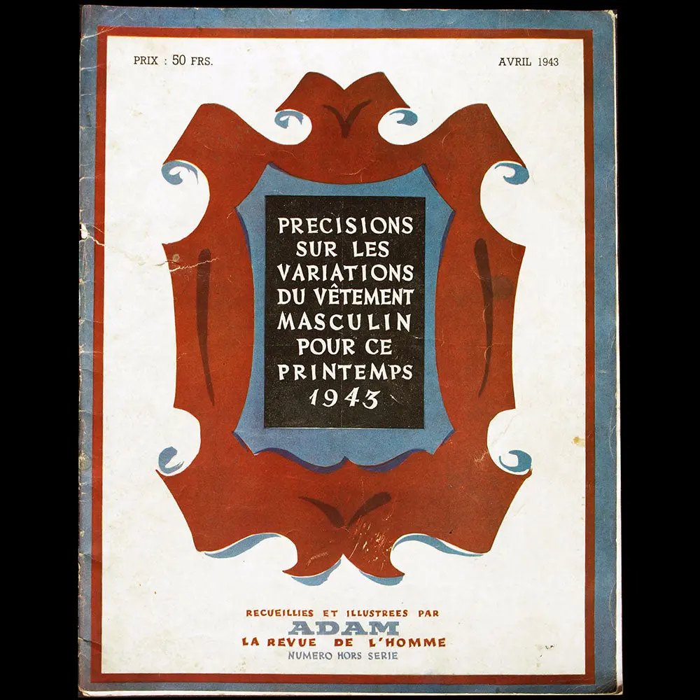 Adam, La Revue De L'homme - Numéro Hors-Série Printemps 1943 1