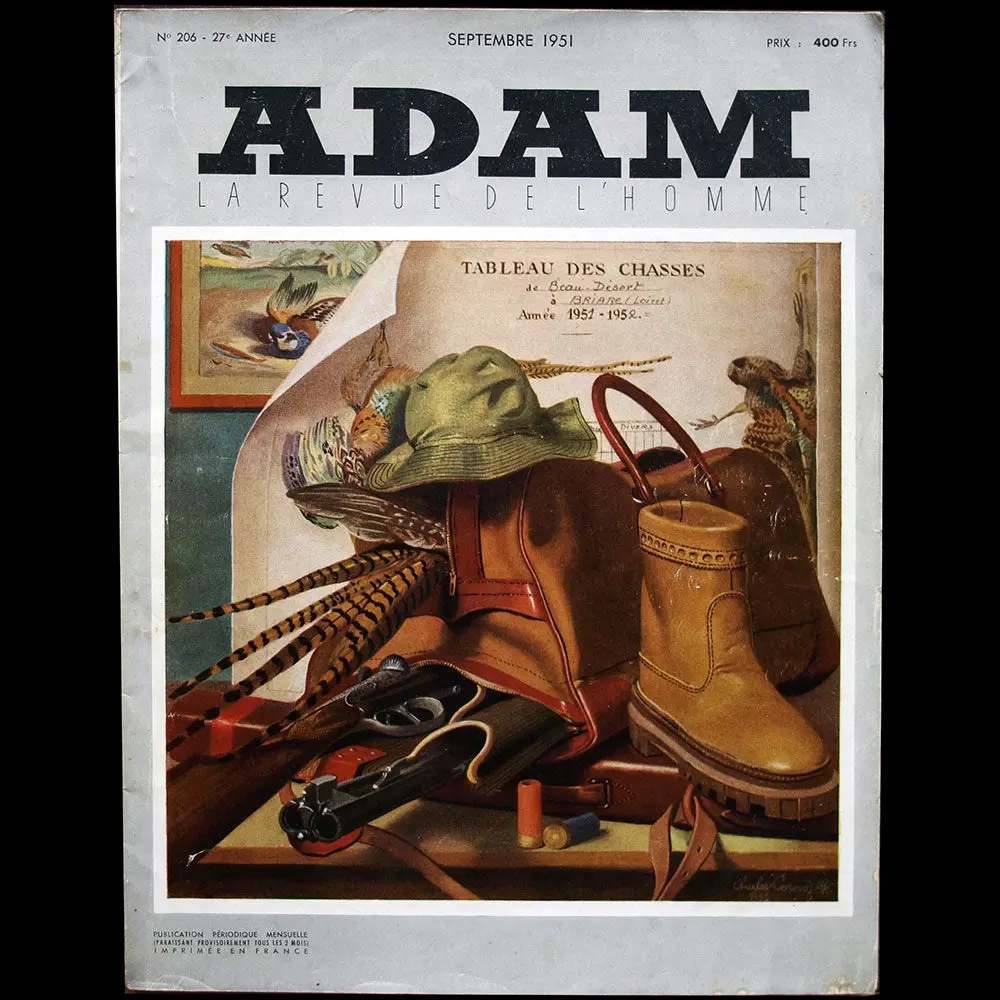 Adam, La Revue De L'homme (Septembre 1951) 1