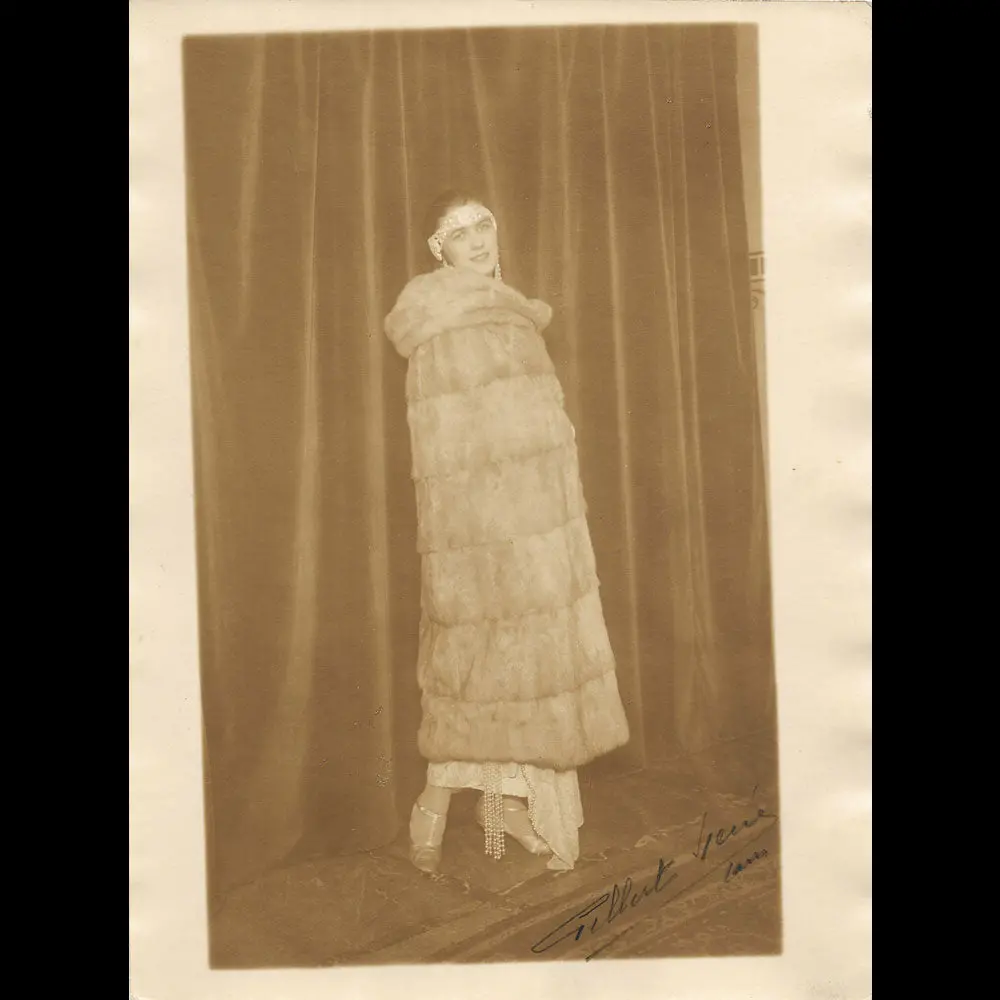 Alice Bernard - Robe, Photographie De Gilbert René (1920S) 1