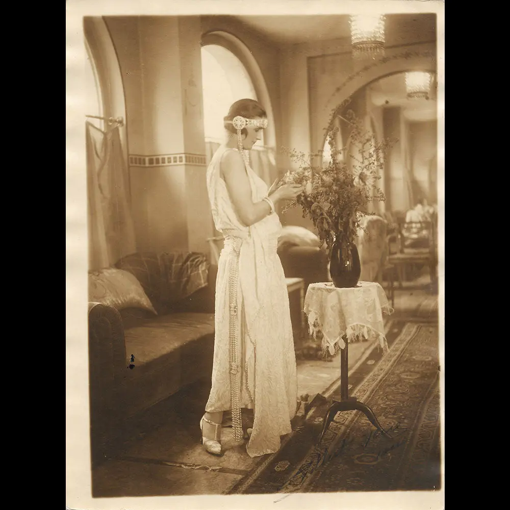 Alice Bernard - Robe, Photographie De Gilbert René (1920S) 1