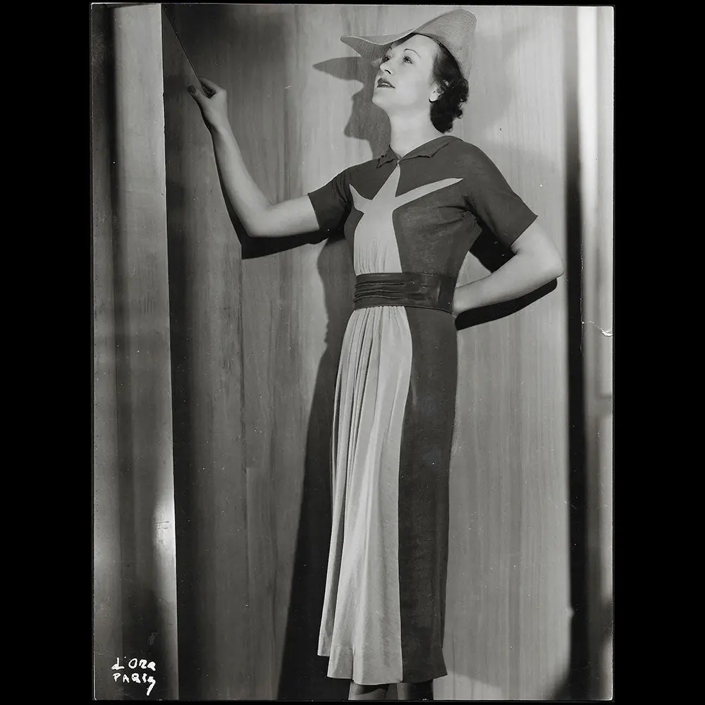 Alix (Madame Grès) - Robe Du Soir, Tirage De D'ora (Circa 1937) 1