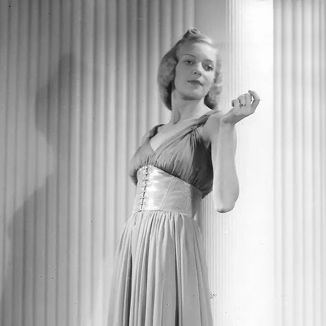 Alix (Madame Grès) - Robe Du Soir, Tirage D'erik Holmen (Circa 1935) 2