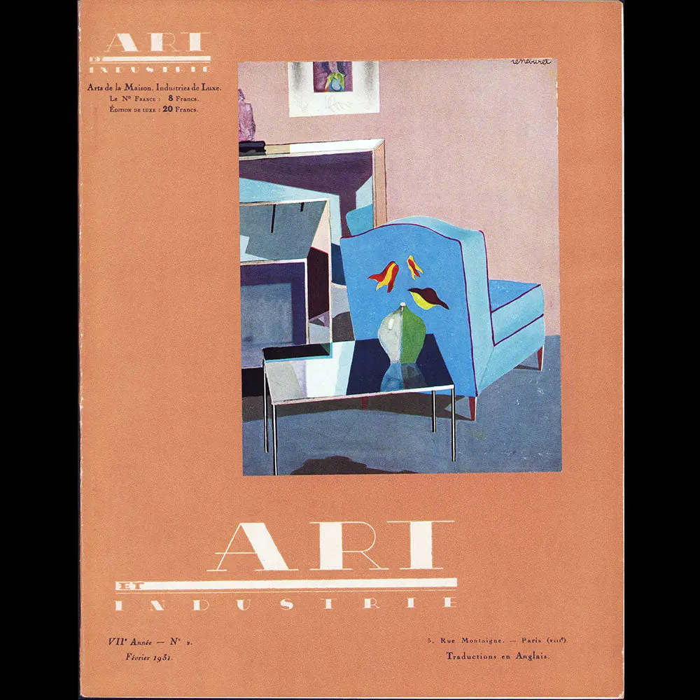 Chanel - Art Et Industrie, Février 1931, Chez Mademoiselle Chanel 1