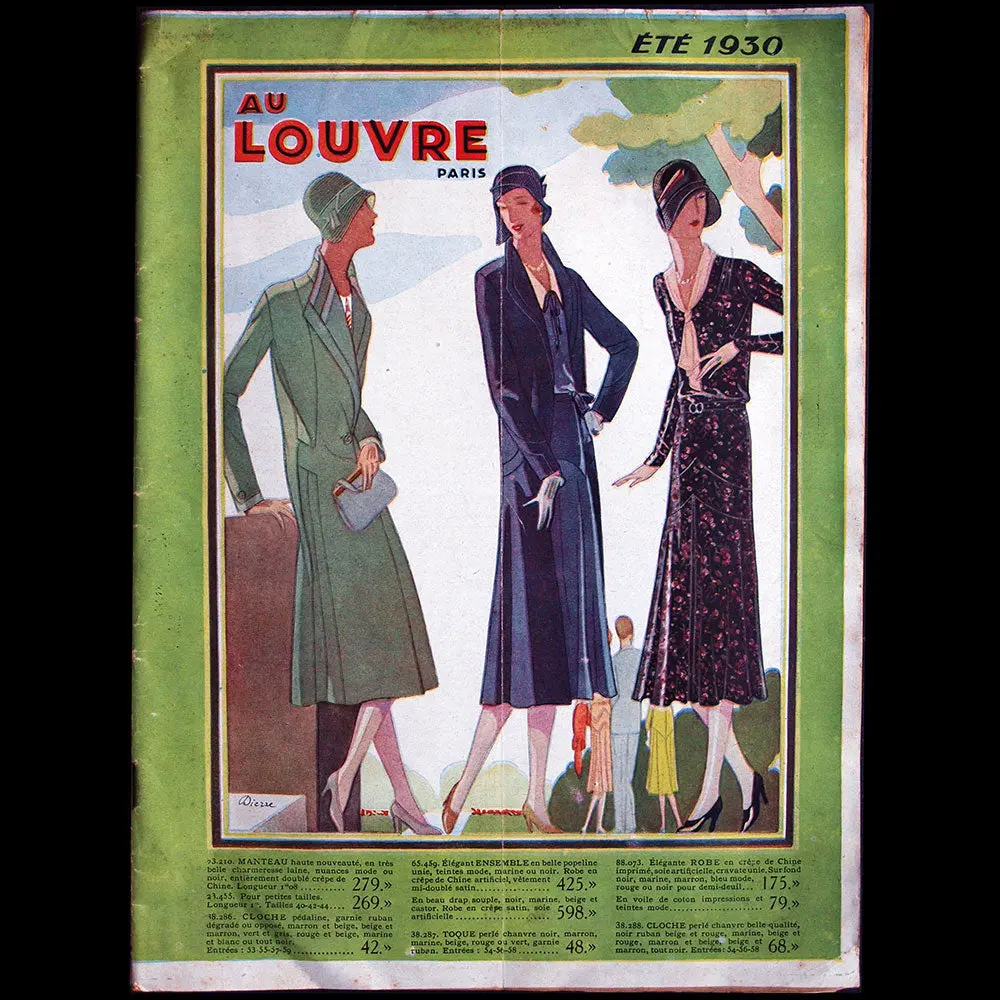 Au Louvre - Catalogue De L'été 1930 1