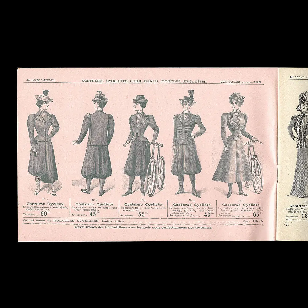 Au Petit Matelot - Catalogue De Costumes Pour Tous Les Sports (Circa 1890-1900) 2