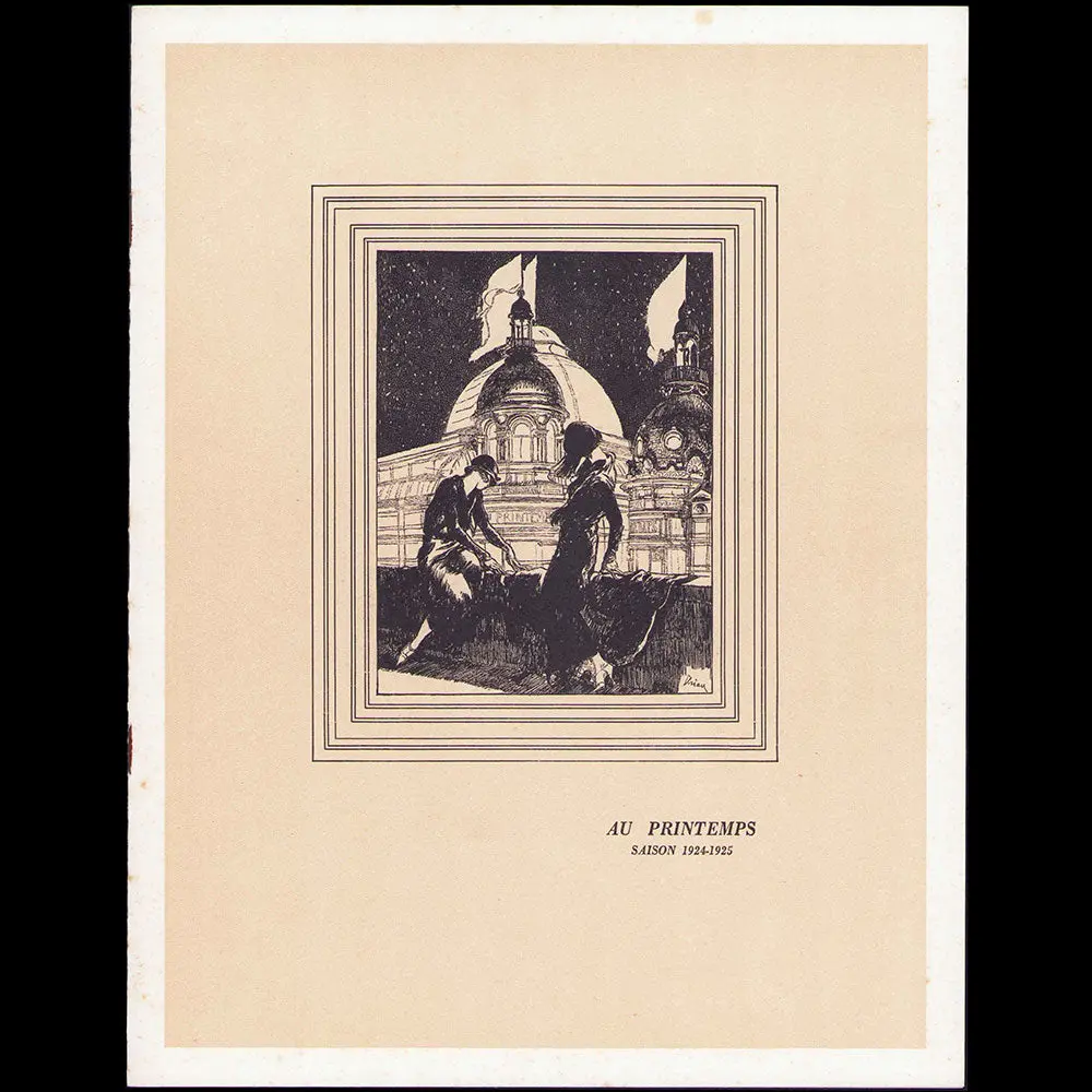 Au Printemps - Saison 1924-1925, Couverture De Drian 1