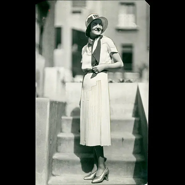 Jean Patou - Robe De Plage, Tirage D'époque De Luigi Diaz (1931) 1