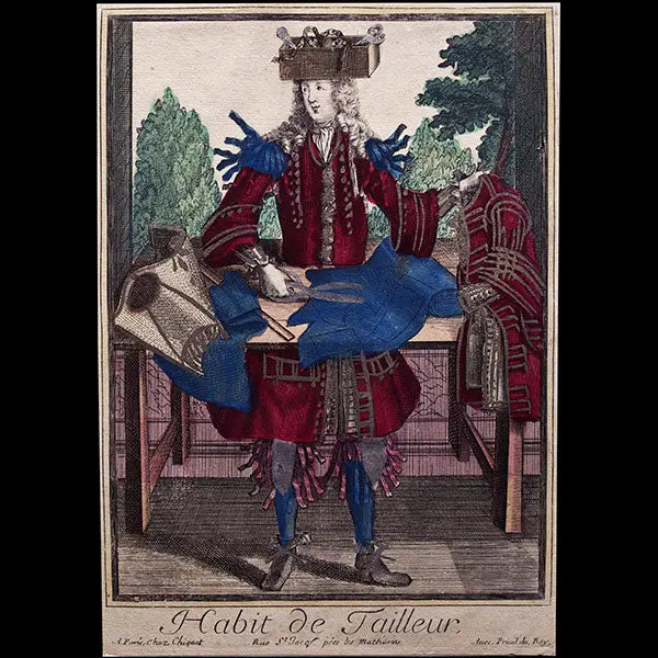 Nicolas De Larmessin Ier - Habit De Tailleur (Circa 1710) 1
