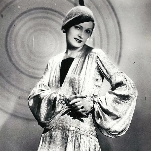 Jeanne Lanvin - Jupe De Crepe Et Blouse En Lamé (1932) 2
