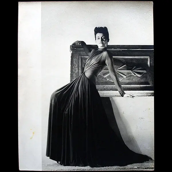Madame Grès - Robe De Soir, Tirage De Lavoisier (Circa 1943) 1