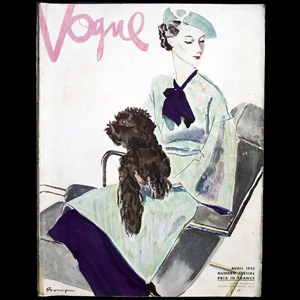 Vogue France (1Er Avril 1935), Couverture De Pierre Mourgue 1