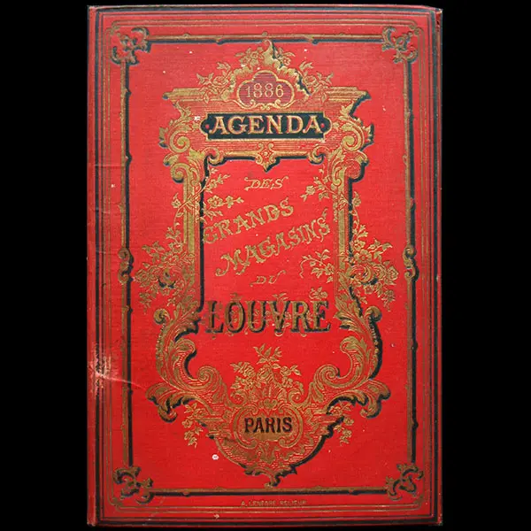 Grands Magasins Du Louvre - Agenda Pour 1886 1
