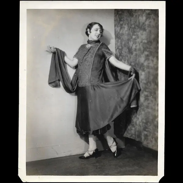 Callot Soeurs- Robe Du Soir De La Maison Callot Soeurs Portée Par Carmel Myers (Circa 1920S) 1