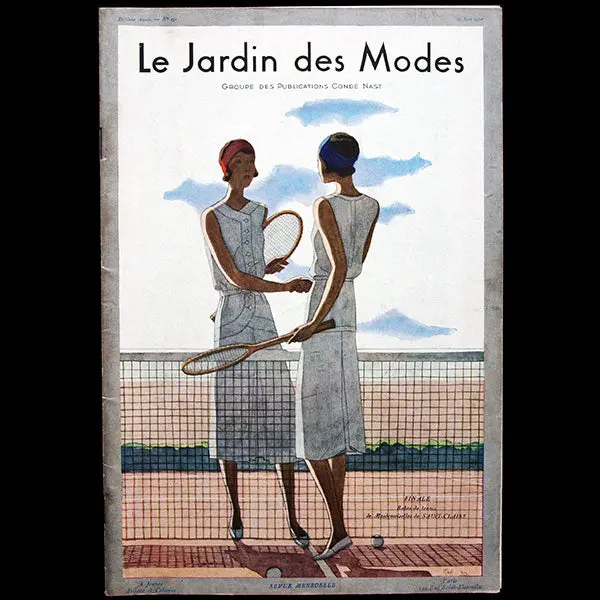 Le Jardin Des Modes, N°131, 15 Juin 1930, Couverture De Pierre Mourgue 1