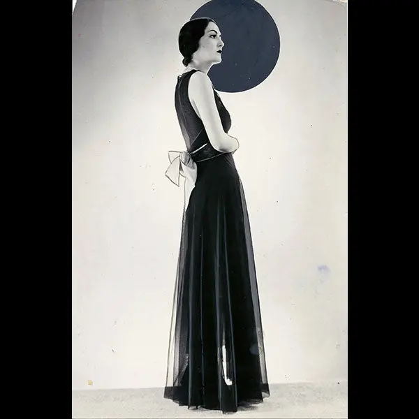 Jean Patou - Robe Du Soir En Tulle, Tirage D'époque De Luigi Diaz (1932) 1