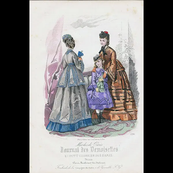 Dessin De Laure Noel Colin Pour Le Journal Des Demoiselles (1871) 2