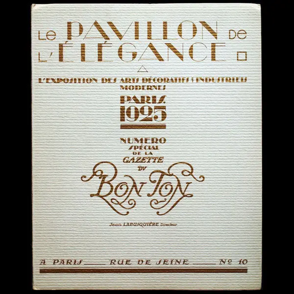 Gazette Du Bon Ton (N°7, 1924-25) - Le Pavillon De L'élégance 1