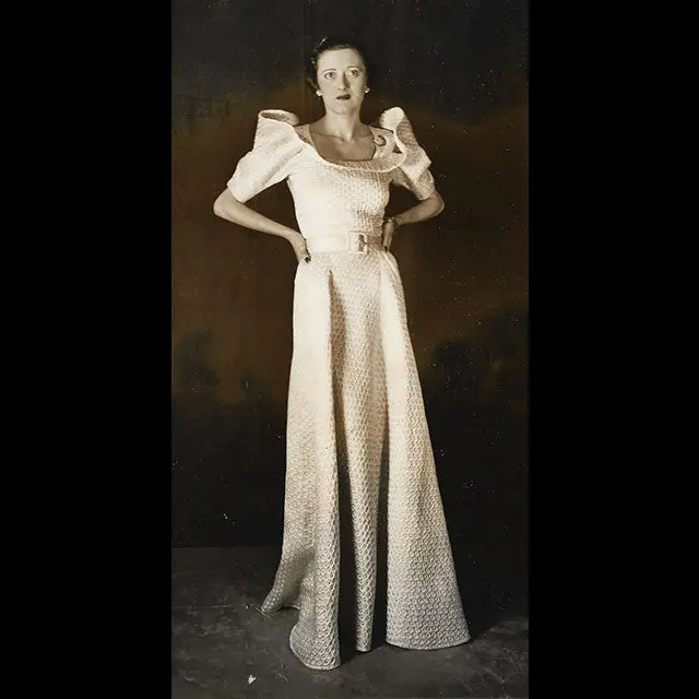 Goupy - Robe Du Soir Portée Au Bal De La Couture (1935) 1