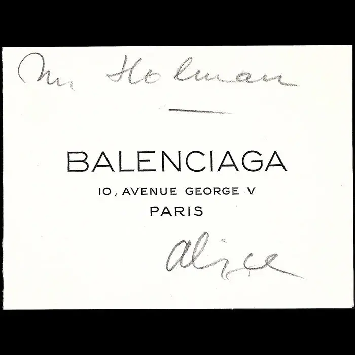 Balenciaga, Carnet De Défilé, Circa 1964 1